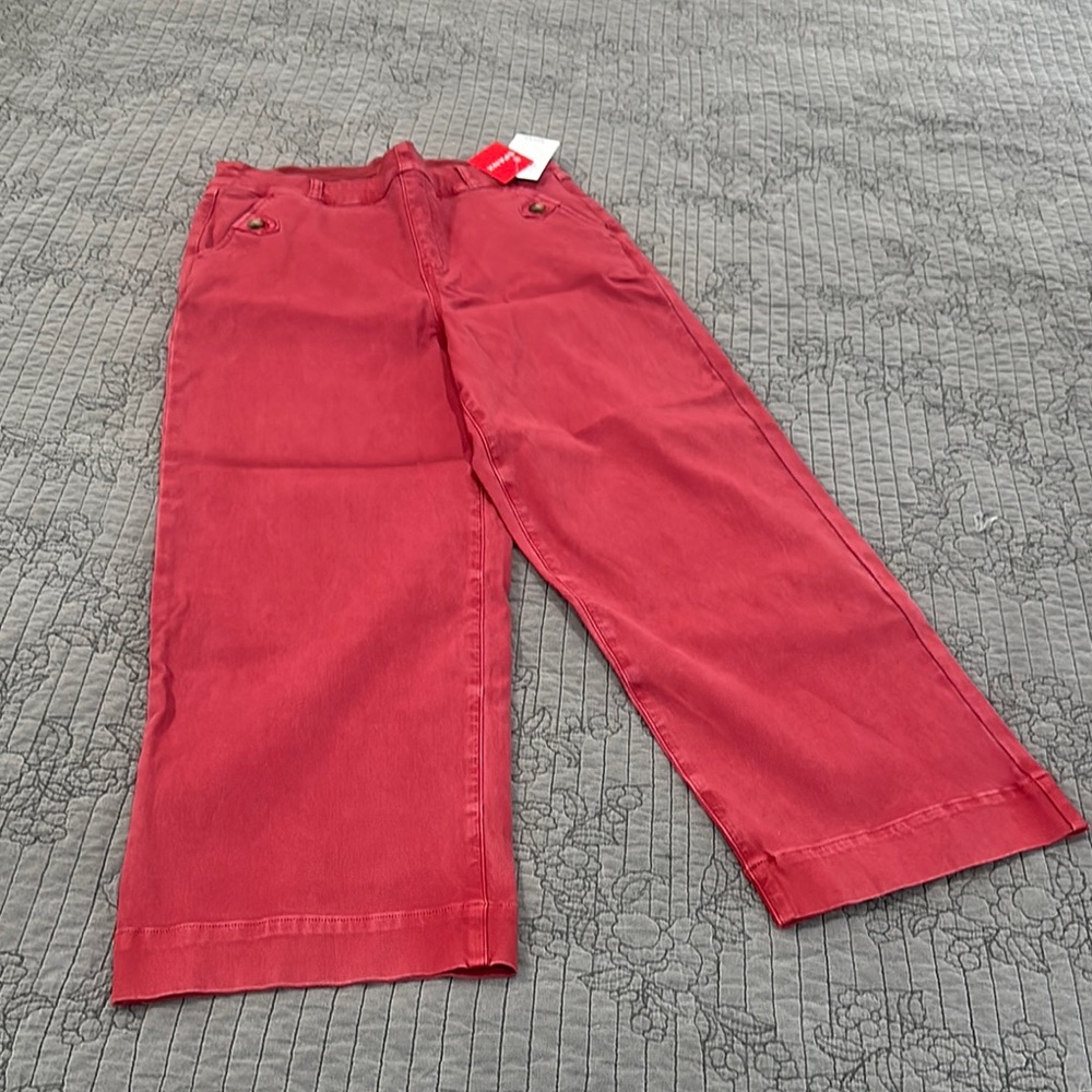 SPANX Women's Wild Rose Casual Pants - NWT Size L